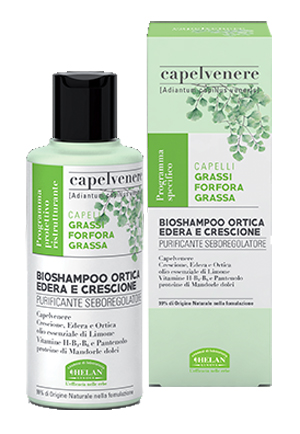 CAPELVENERE BIOSHAMPOO ORTICA EDERA E CRESCIONE 200 ML - Farmaciapacini.it