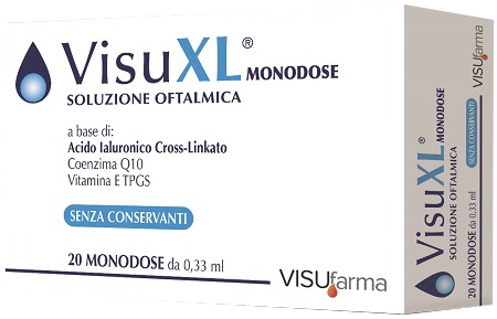 VISUXL MONODOSE SOLUZIONE OFTALMICA 20 PEZZI 0,33 ML - Farmaciapacini.it