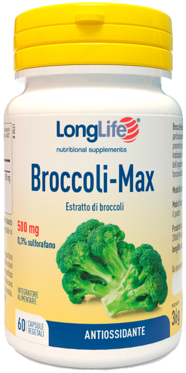 LONGLIFE BROCCOLI MAX 60 CAPSULE - Farmaciapacini.it