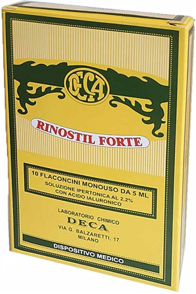 RINOSTIL FORTE SOLUZIONE IPERTONICA 10 FLACONCINI MONOUSO DA 5 ML - Farmaciapacini.it