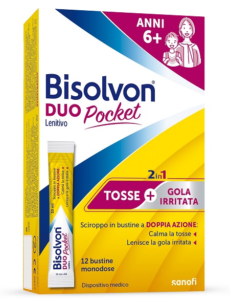 BISOLVON DUO POCKET LENITIVO NEW 12 BUSTINE - Farmaciapacini.it