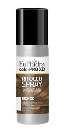 EUPHIDRA COLORPRO XD TINTURA RITOCCO SPRAY CAPELLI BIONDO 75 ML - Farmaciapacini.it