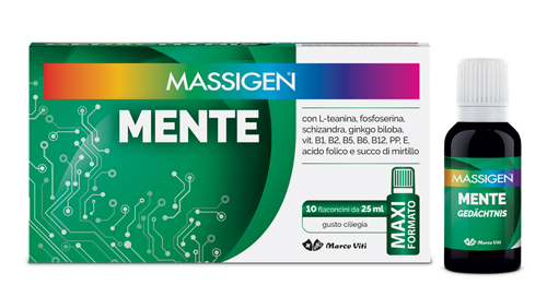 MASSIGEN MENTE 10 FLACONI DA 25 ML - Farmaciapacini.it