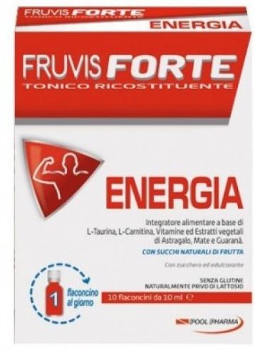 FRUVIS FORTE ENERGIA 10 FLACONCINI DA 10 ML - Farmaciapacini.it