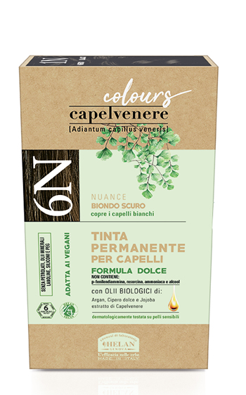 CAPELVENERE COLOURS TINTA CAPELLI 6N BIONDO SCURO - Farmaciapacini.it