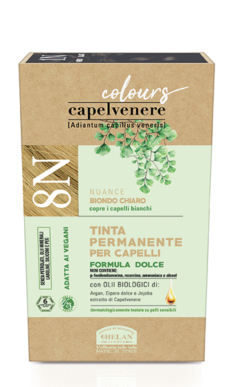 CAPELVENERE COLOURS TINTA CAPELLI 8N BIONDO CHIARO - Farmaciapacini.it