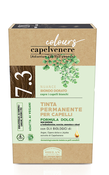 CAPELVENERE COLOURS TINTA CAPELLI 7,3N BIONDO DORATO - Farmaciapacini.it