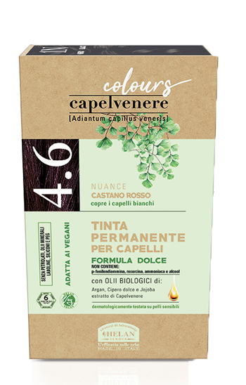 CAPELVENERE COLOURS TINTA CAPELLI 4,6N CASTANO ROSSO - Farmaciapacini.it