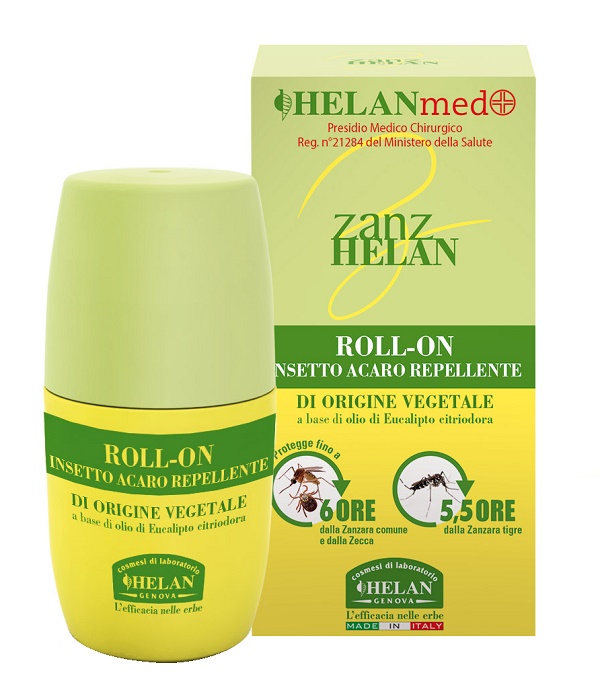ZANZHELAN INSETTOREPELLENTE VEGETALE ROLL-ON 50 ML - Farmaciapacini.it
