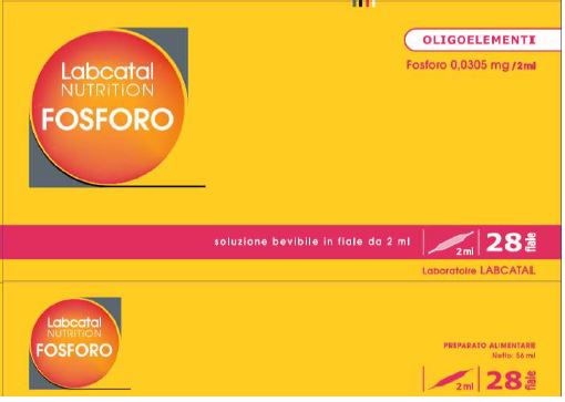 LABCATAL NUTRITION FOSFORO 28 FIALE X 2 ML - Farmaciapacini.it