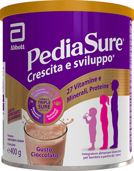 PEDIASURE CRESCITA&SVILUPPO RINFORZA CIOCCOLATO 850 G - Farmaciapacini.it