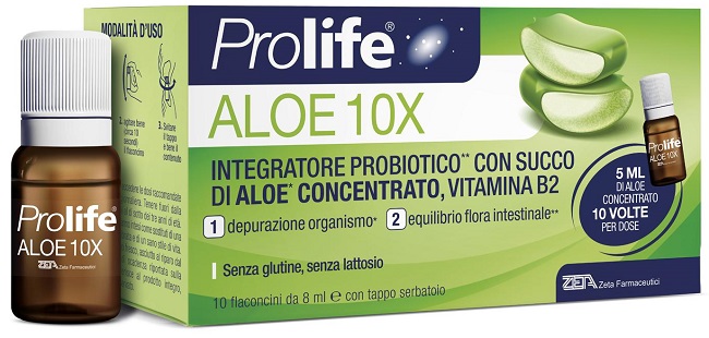 PROLIFE ALOE 10 FLACONI X 8 ML - Farmaciapacini.it