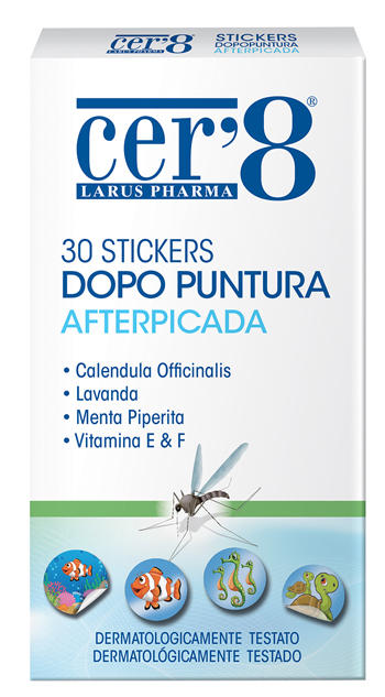 CER'8 STICKERS DOPO PUNTURA 30 PEZZI - Farmaciapacini.it