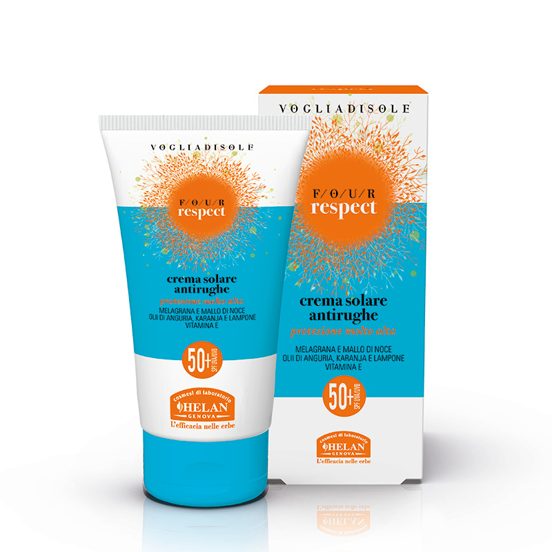 VOGLIADISOLE FOUR RESPECT CREMA SOLARE ANTIRUGHE SPF50+ 50 ML - Farmaciapacini.it