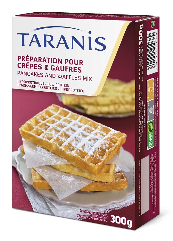 TARANIS PREPARATO PER CREPES E WAFFLES 300 G - Farmaciapacini.it