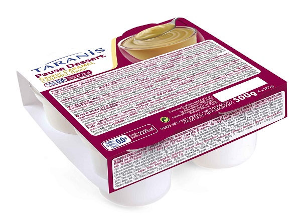 TARANIS PAUSA DESSERT CARAMELLO 4 X 125 G - Farmaciapacini.it