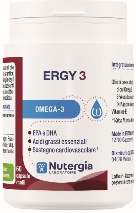 ERGY 3 60 CAPSULE - Farmaciapacini.it