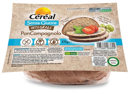 CEREAL SENZA GLUTINE INTEGRALE PAN CAMPAGNOLO 175 G - Farmaciapacini.it