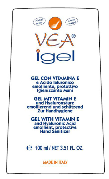 VEA IGEL GEL MANI IGIENIZZANTE VITAMINA E ACIDO IALURONICO 100 ML - Farmaciapacini.it