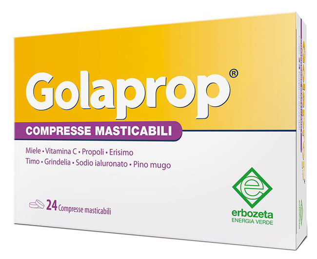 GOLAPROP 24 COMPRESSE MASTICABILI - Farmaciapacini.it