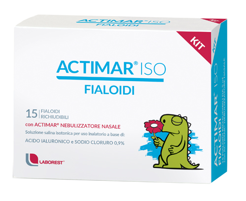 ACTIMAR ISO FIALOIDI KIT 15 FIALOIDI DA 5ML CON NEBULIZZATORE NASALE - Farmaciapacini.it