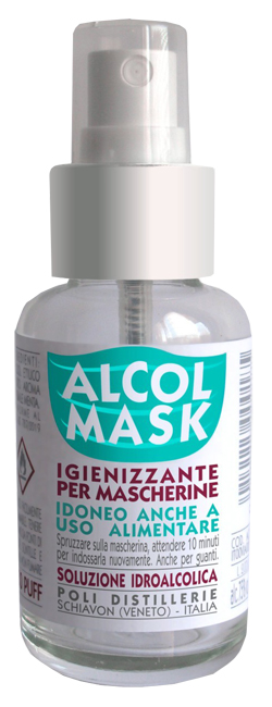 ALCOL MASK 50 ML IGIENIZZANTE MASCHERINE - Farmaciapacini.it