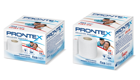 BENDA IN COTONE PRONTEX FIXA TAPE M 10 X 3,8 CM BIANCO - Farmaciapacini.it