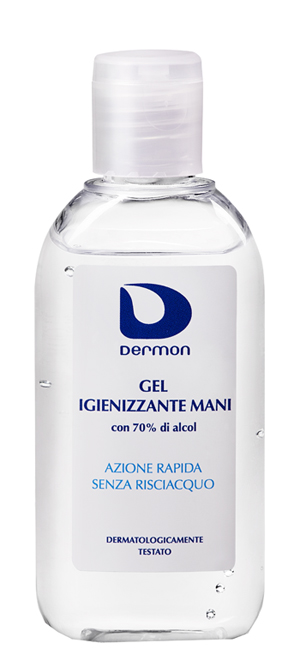 DERMON GEL IGIENIZZANTE MANI 100 ML 70% ALCOOL - Farmaciapacini.it