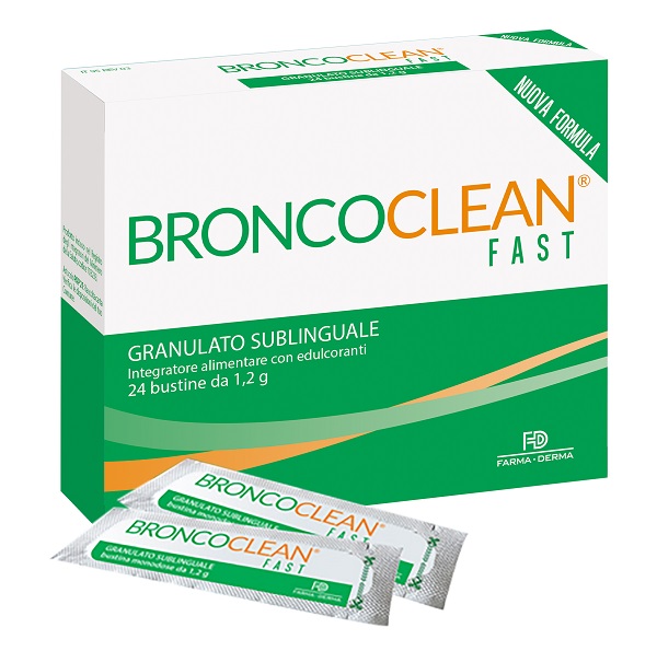 BRONCOCLEAN FAST GRANULATO SUBLINGUALE 24 BUSTINE - Farmaciapacini.it
