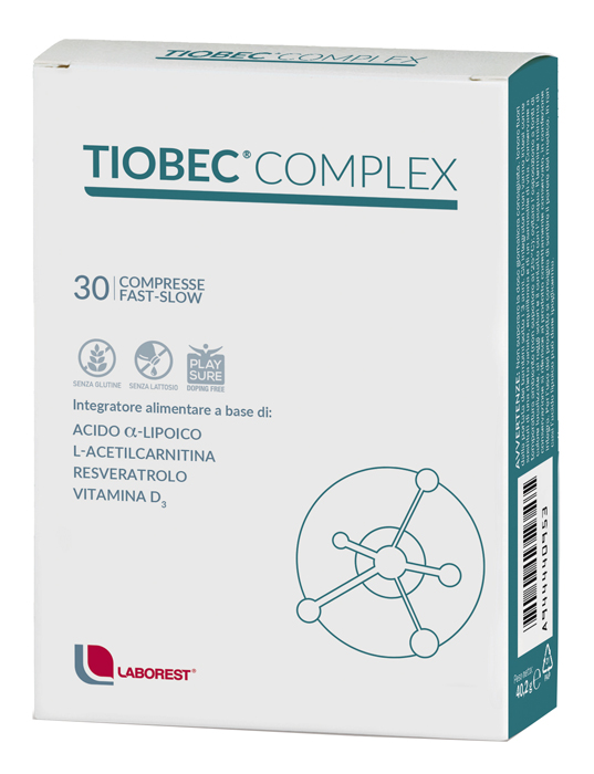 TIOBEC COMPLEX 30 COMPRESSE FAST SLOW - Farmaciapacini.it