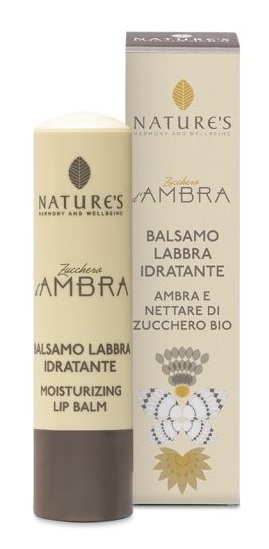 NATURE'S ZUCCHERO AMBRA BALSAMO LABBRA EDIZIONE LIMITATA 5,7 ML - Farmaciapacini.it