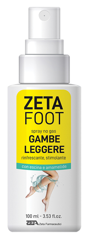 ZETAFOOT SPRAY NO GAS GAMBE LEGGERE 100 ML - Farmaciapacini.it