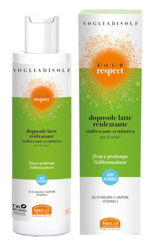 VOGLIADISOLE RESPECT LATTE SOL DOPOSOLE RESTITUTIVO CALMANTE 200 ML - Farmaciapacini.it