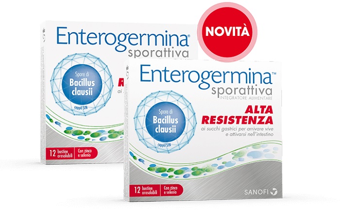 ENTEROGERMINA SPORATTIVA 12+12 BUSTINE ORODISPERSIBILI - Farmaciapacini.it