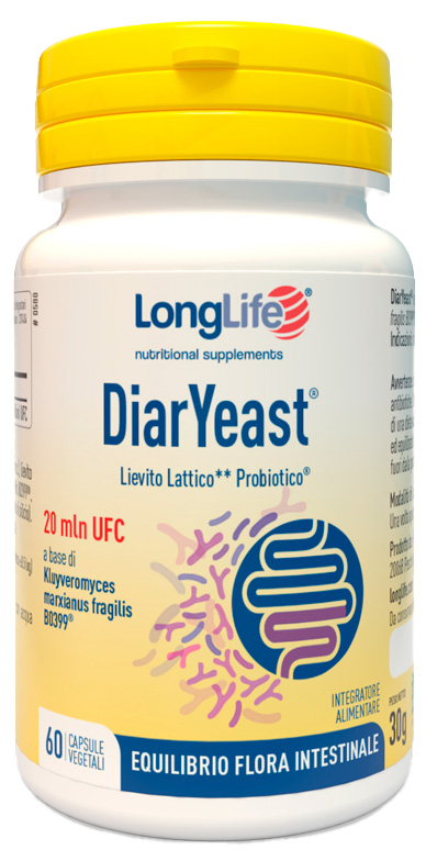 LONGLIFE DIARYEAST 60 CAPSULE VEGETALI - Farmaciapacini.it