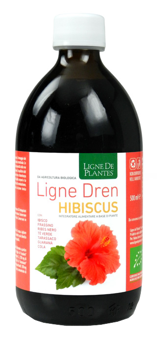 LIGNE DE PLANTES LIGNE DREN HIBISCUS 500 ML - Farmaciapacini.it