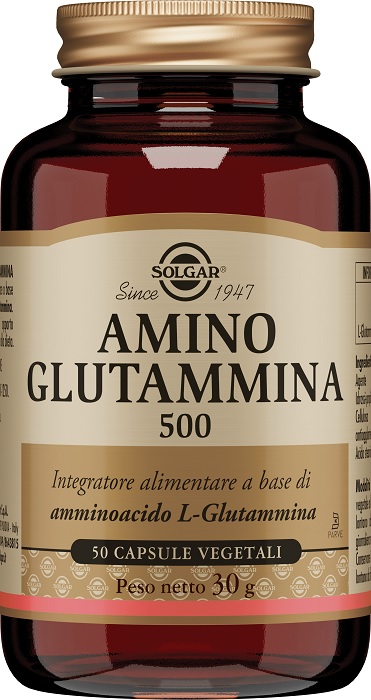 AMINO GLUTAMMINA 500 50 CAPSULE VEGETALI - Farmaciapacini.it