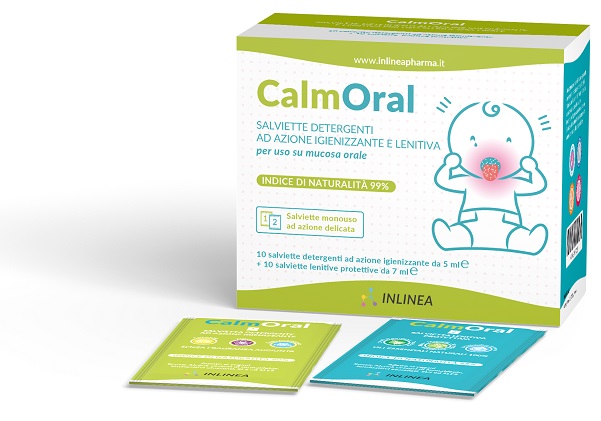 CALMORAL 10 SALVIETTE DETERGENTI + 10 SALVIETTE LENITIVE PROTETTIVE - Farmaciapacini.it