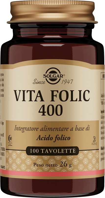 VITA FOLIC 400 100 TAVOLETTE - Farmaciapacini.it