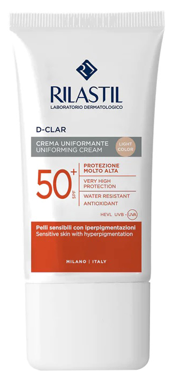 RILASTIL SUN SYSTEM D-CLAR LIGHT SPF50+ 40 ML - Farmaciapacini.it