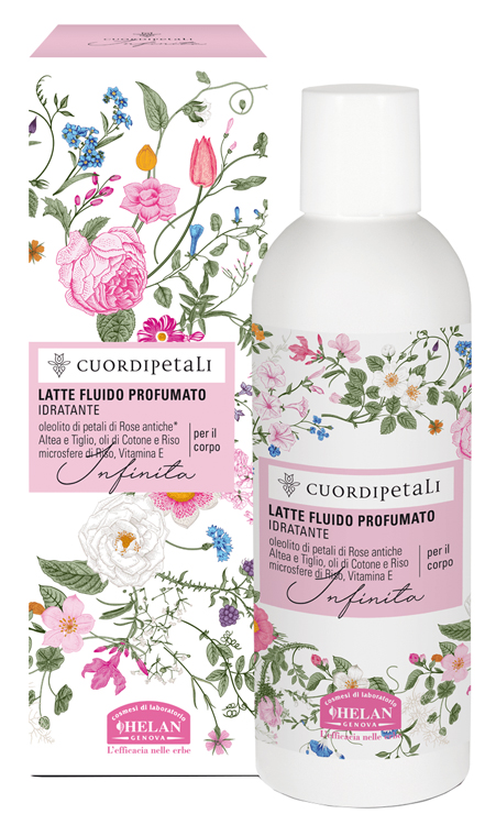 CUOR DI PETALI INFINITA LATTE FLUIDO PROFUMATO IDRATANTE 200 ML - Farmaciapacini.it