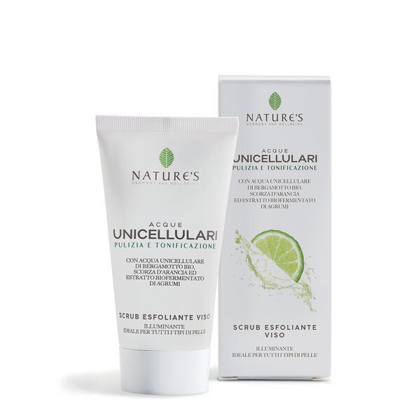 ACQUE UNICELLULARI SCRUB ESFOLIANTE VISO 50 ML NATURE'S - Farmaciapacini.it