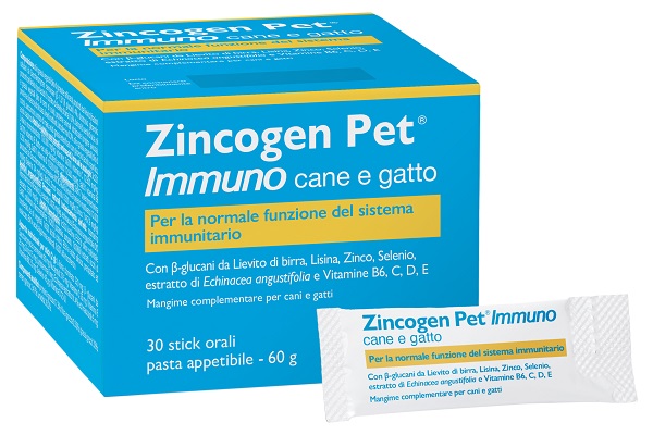 ZINCOGEN PET IMMUNO PASTA 30 STICK - Farmaciapacini.it
