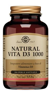 NATURAL VITA D3 1000 100 PERLE SOFTGEL - Farmaciapacini.it