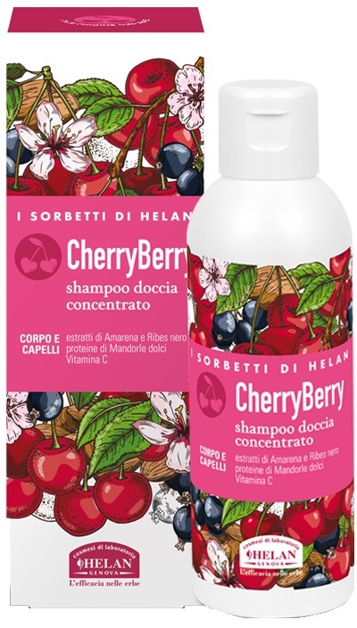 I SORBETTI DI HELAN CHERRYBERRY SHAMPOO DOCCIA CONCENTRATO 150 ML - Farmaciapacini.it