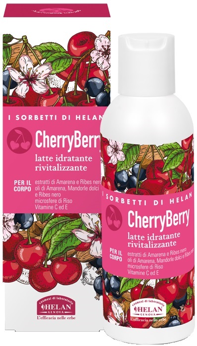 I SORBETTI DI HELAN CHERRYBERRY LATTE IDRATANTE RIVITALIZZANTE 150 ML - Farmaciapacini.it