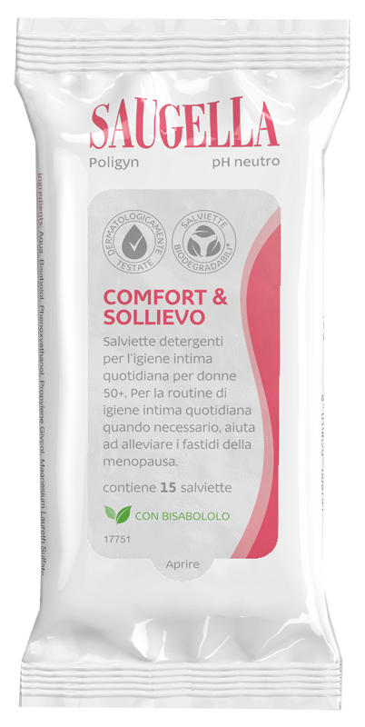 SAUGELLA POLIGYN SALVIETTINE 15 PEZZI - Farmaciapacini.it