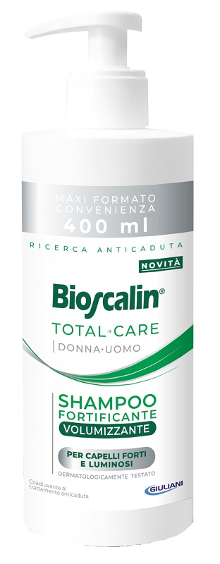 BIOSCALIN TOTAL CARE SHAMPOO FORTIFICANTE VOLUMIZZANTE 400 ML - Farmaciapacini.it