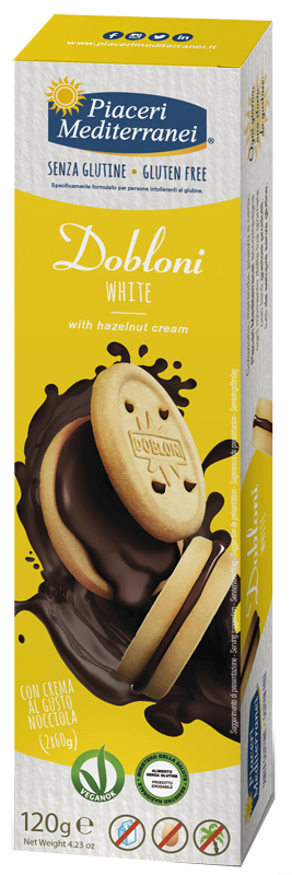 PIACERI MEDITERRANEI DOBLONI WHITE 2 PEZZI DA 60 G - Farmaciapacini.it