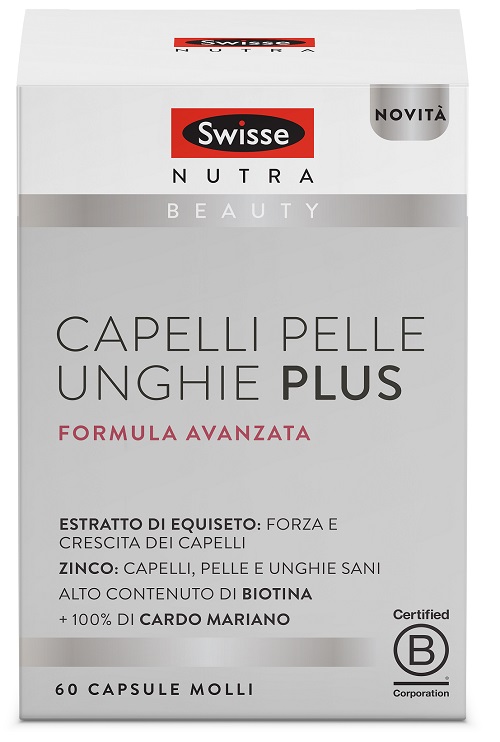 SWISSE CAPELLI PELLE UNGHIE PLUS 60 CAPSULE MOLLI - Farmaciapacini.it